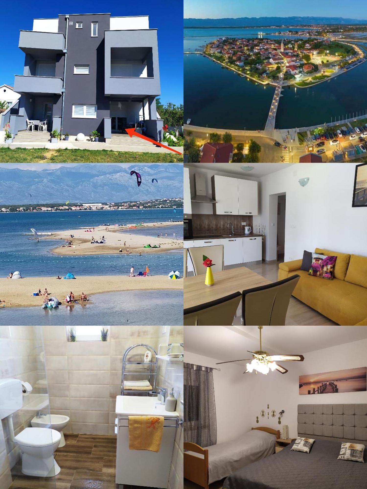 Apartmani Mira Nin Exterior foto